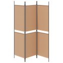 3-PANELOWY PARAWAN BEŻOWY 150X180CM TKANINA