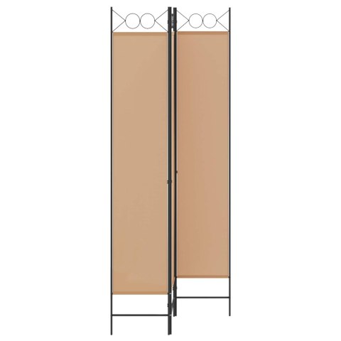 3-PANELOWY PARAWAN BEŻOWY 120X220CM TKANINA