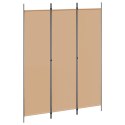 3-PANELOWY PARAWAN BEŻOWY 150X200CM TKANINA