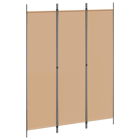 3-PANELOWY PARAWAN BEŻOWY 150X200CM TKANINA