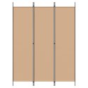 3-PANELOWY PARAWAN BEŻOWY 150X200CM TKANINA