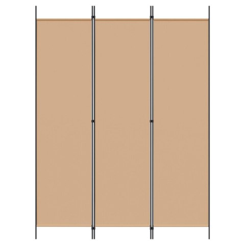 3-PANELOWY PARAWAN BEŻOWY 150X200CM TKANINA