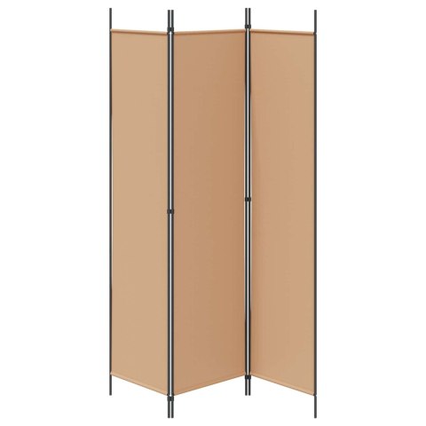 3-PANELOWY PARAWAN BEŻOWY 150X200CM TKANINA