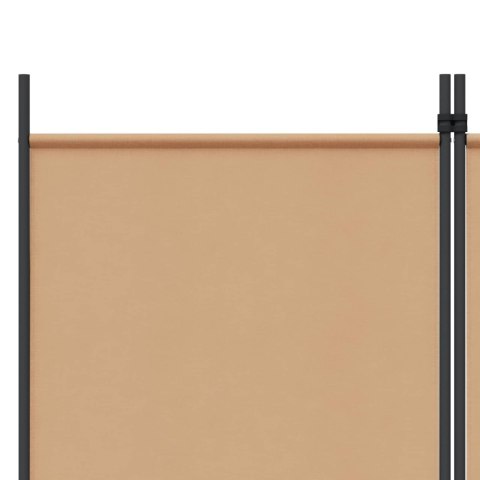 3-PANELOWY PARAWAN BEŻOWY 150X200CM TKANINA