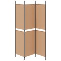 3-PANELOWY PARAWAN BEŻOWY 150X200CM TKANINA