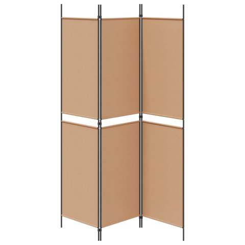 3-PANELOWY PARAWAN BEŻOWY 150X200CM TKANINA