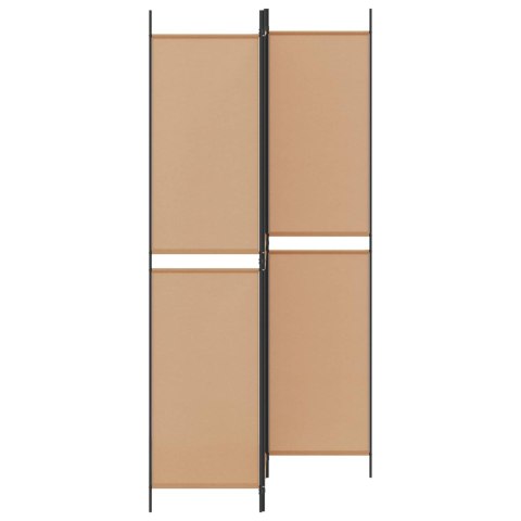 3-PANELOWY PARAWAN BEŻOWY 150X220CM TKANINA