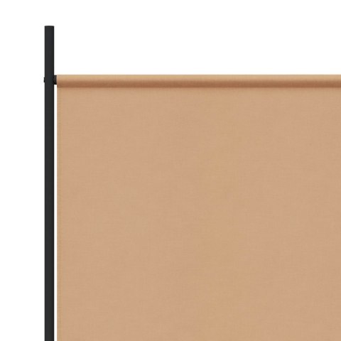 3-PANELOWY PARAWAN BEŻOWY 260X180CM TKANINA