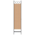 4-PANELOWY PARAWAN BEŻOWY 160X180CM TKANINA