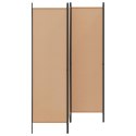 4-PANELOWY PARAWAN BEŻOWY 200X180CM TKANINA