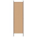 4-PANELOWY PARAWAN BEŻOWY 200X180CM TKANINA