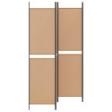 4-PANELOWY PARAWAN BEŻOWY 200X200CM TKANINA