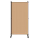 5-PANELOWY PARAWAN BEŻOWY 433X180CM TKANINA