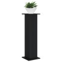 VidaXL Stojak na rośliny 2 pcs Czarny 30,5 x 30 x 100,5 cm