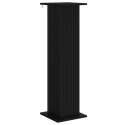 VidaXL Stojak na rośliny 2 pcs Czarny 30,5 x 30 x 100,5 cm