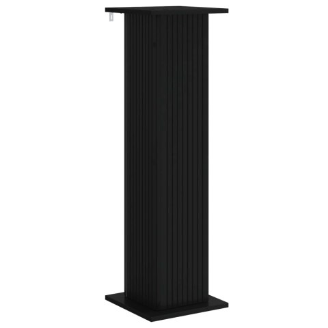 VidaXL Stojak na rośliny 2 pcs Czarny 30,5 x 30 x 100,5 cm