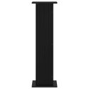 VidaXL Stojak na rośliny 2 pcs Czarny 30,5 x 30 x 100,5 cm