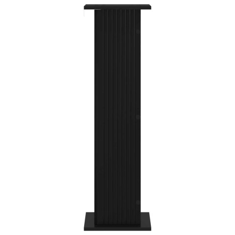 VidaXL Stojak na rośliny 2 pcs Czarny 30,5 x 30 x 100,5 cm