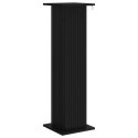 VidaXL Stojak na rośliny 2 pcs Czarny 30,5 x 30 x 100,5 cm