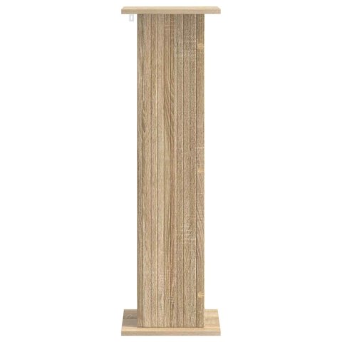 VidaXL Stojak na rośliny 2 pcs dąb Sonoma 30,5 x 30 x 100,5 cm