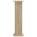 VidaXL Stojak na rośliny 2 pcs dąb Sonoma 30,5 x 30 x 100,5 cm