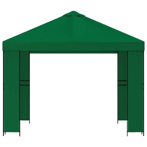 VidaXL Altana 3 x 3 m zielony Poliester i Stal 190