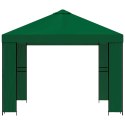 VidaXL Altana 3 x 3 m zielony Poliester i Stal 190