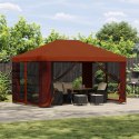 VidaXL Altana 4 × 3 m terakota Poliester i Stal 190