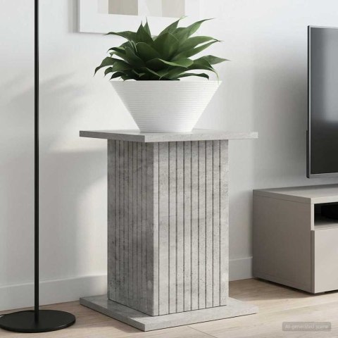 VidaXL Stojak na rośliny 2 pcs Betonowy szary 30,5 x 30 x 43 cm