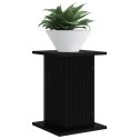 VidaXL Stojak na rośliny 2 pcs Czarny 30,5 x 30 x 43 cm