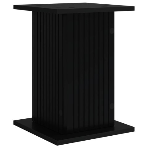 VidaXL Stojak na rośliny 2 pcs Czarny 30,5 x 30 x 43 cm