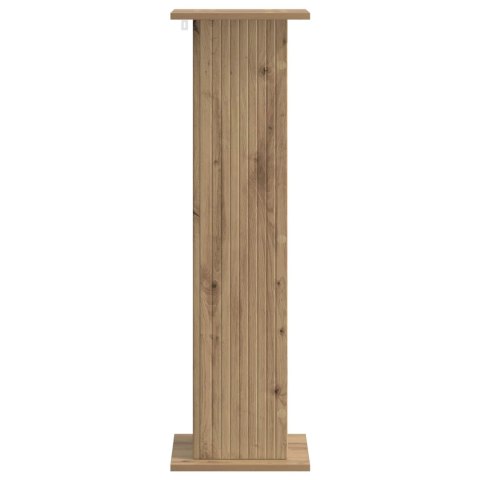 VidaXL Stojak na rośliny 2 pcs Dąb artisan 30,5 x 30 x 100,5 cm