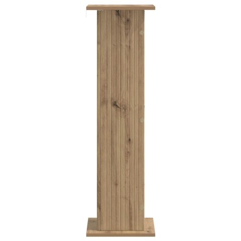 VidaXL Stojak na rośliny 2 pcs Dąb artisan 30,5 x 30 x 100,5 cm