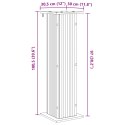 VidaXL Stojak na rośliny 2 pcs Dąb artisan 30,5 x 30 x 100,5 cm