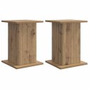 VidaXL Stojak na rośliny 2 pcs Dąb artisan 30,5 x 30 x 43 cm