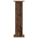 VidaXL Stojak na rośliny 2 pcs Stare drewno 30,5 x 30 x 100,5 cm