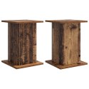 VidaXL Stojak na rośliny 2 pcs Stare drewno 30,5 x 30 x 43 cm