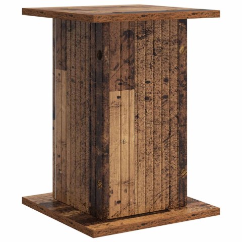 VidaXL Stojak na rośliny 2 pcs Stare drewno 30,5 x 30 x 43 cm