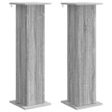 VidaXL Stojak na rośliny 2 pcs Szary Sonoma 30,5 x 30 x 100,5 cm