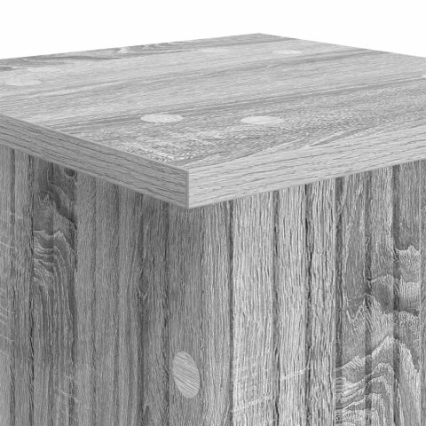 VidaXL Stojak na rośliny 2 pcs Szary Sonoma 30,5 x 30 x 100,5 cm