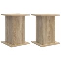 VidaXL Stojak na rośliny 2 pcs dąb Sonoma 30,5 x 30 x 43 cm