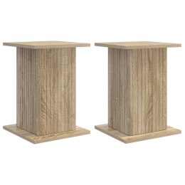 VidaXL Stojak na rośliny 2 pcs dąb Sonoma 30,5 x 30 x 43 cm