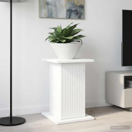 VidaXL Stojak na rośliny Biały 30,5 x 30 x 43 cm Drewno inżynieryjne