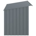 BUDA DLA PSA Z DACHEM ANTRACYTOWA 196X91X110CM STAL