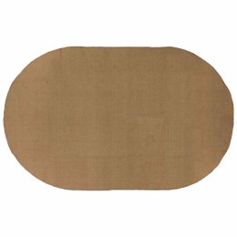 VidaXL Dywany pokojowe Prostokątny naturalny 152 x 245 cm Juta