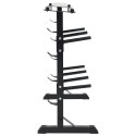 VidaXL Stojak na hantle Czarny 99 x 45 x 95,5 cm