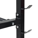 VidaXL Stojak na hantle Czarny 99 x 45 x 95,5 cm