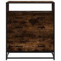 VidaXL Komoda, przydymiony dąb, 70x41x83,5 cm, materiał drewnopochodny
