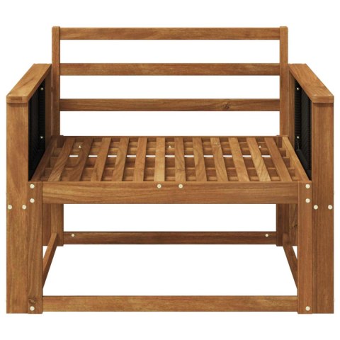 VidaXL Środkowa sofa ogrodowa naturalny
