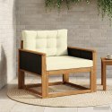 VidaXL Środkowa sofa ogrodowa naturalny